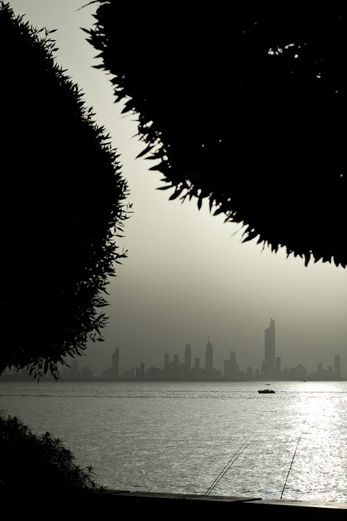 Kuwait city vista a partir de Salmiya    ©2013